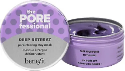 Benefit The Porefessional DEEP RETREAT Pore Clearing Clay Detox Face Mask 30ml • £11.49