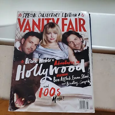 Vanity Fair Mar 2013 Special Magazine Emma Stone Ben Affleck Bradley Cooper XX • $9.99