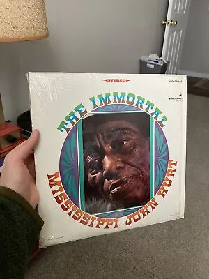 Mississippi John Hurt - The Immortal Mississippi John Hurt Vinyl Record - LP VG+ • $24.99