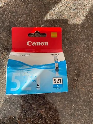 £9.99 • Buy CANON 521 CYAN Ink Cartridge CLI-521C :)