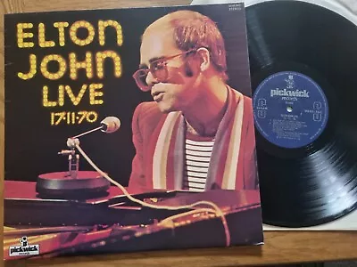 £9.99 • Buy ELTON JOHN - Elton John Live 17-11-70 - 12  LP Album Vinyl
