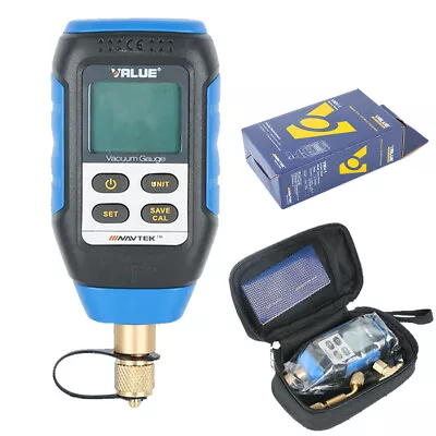 $133.76 • Buy VMV-1 Digital Vacuum Gauge Refrigeration System Pressure Vacuum Meter 0-10000 Pa