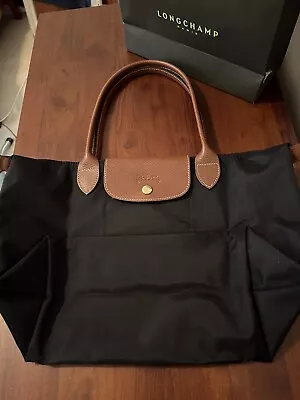 Longchamp Le Pliage Original Medium Black Bag • $46