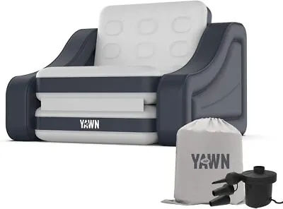 £59.99 • Buy YAWN Air Chair Bed Occassional Guest Extra Bed Bonus Bag Plus Electric Pump