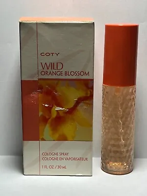 Vintage Perfume Coty Wild Orange Blossom Cologne Spray 1 Oz. • $42.49