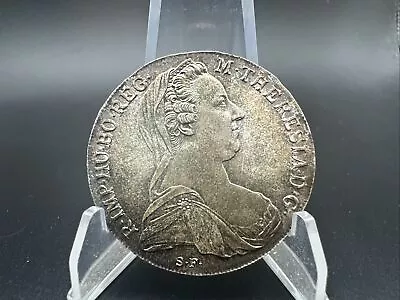 1780 SF - One Thaler Maria Theresia Austrian Empire Silver - Authentic - Toner • $49.99