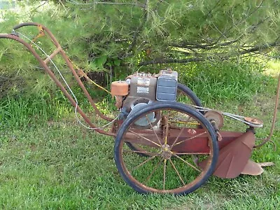 VTG Cizek Roof Self Propelled High Wheeled 8hp Briggs Weed Cutter Power Mower • $279.99