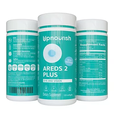 AREDS 2 Eye Vitamins For Macular Degeneration Dry Eye & Eye Fatigue • $23.90