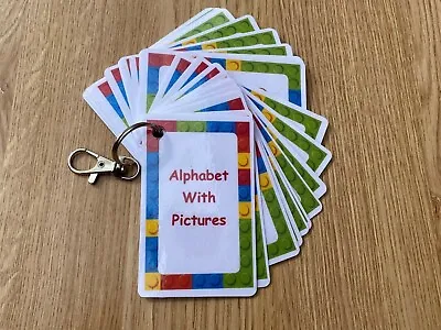 Alphabet - With Pictures Flashcards Early Learning Primary School Key Stages • £6.50