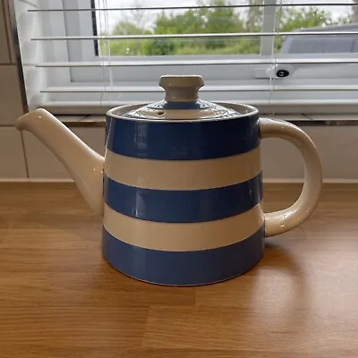 £100 • Buy T.G Green Cornishware Large Teapot Rare Oversized Shop Display