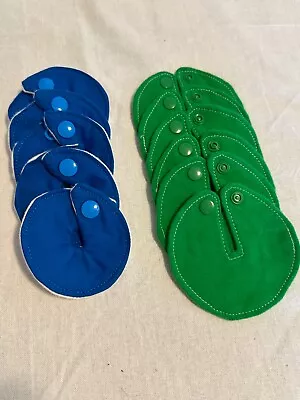 G-tube Pads Mic-key Button Feeding Tube PadsAMT Button Cover   6 Green 5 Blue • $20