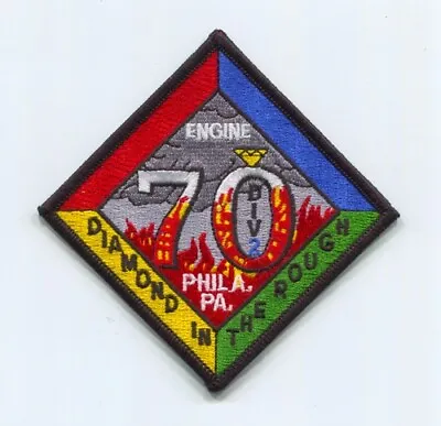 $3.95 • Buy Philadelphia Fire Department Engine 70 Division 2 Patch Pennsylvania PA