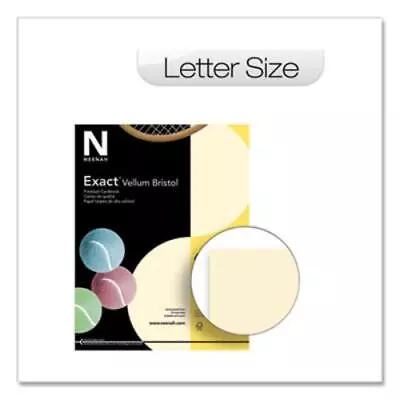 Neenah Paper 81368/82368 Exact Vellum Bristol Cover Stock 67 Lb 8.5 X 11 • $30.70