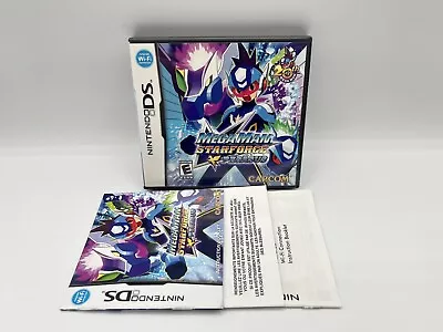 **NO GAME** Mega Man Star Force Pegasus (Nintendo DS 2006) Case & Manual Only • $55.95