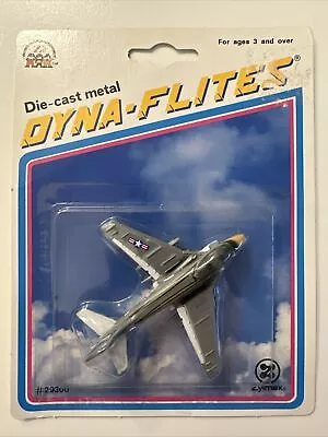 1993 Zylmex Dyna-Flites USAF Jet Diecast 3.25  Long Gray Model #29360 • $5.99