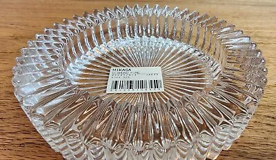 Mikasa Diamond Fire Crystal Wine Bowl  New With Tag On It   -s4 • $14.99