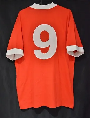 Wales 1958 World Cup Official Retro Home Shirt Size M #9 Ian Rush • £15