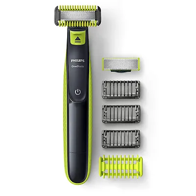 $62.98 • Buy Philips OneBlade Cordless Wet And Dry Trimmer For Face And Body QP2620/25