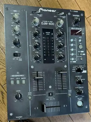 PIONEER DJM-400 2-Channel DJ Mixer W/AC Cable • $327.20