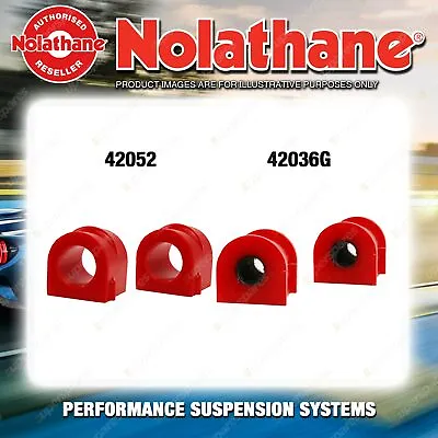 Nolathane Sway Bar Mount Bush Kit For HOLDEN STATESMAN WH 6/8CYL 6/1999-4/2003 • $57.28