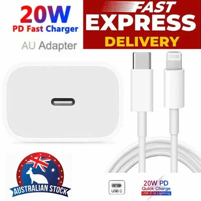 $5.90 • Buy 20W USB Type-C Wall Adapter Fast Charger PD Power For IPhone 14 13 12 Pro Max