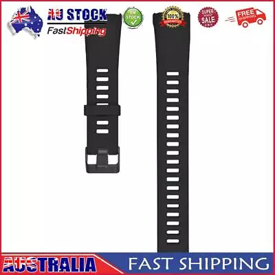TPE Strap Wrist Band Watch Band Belt For Vivosmart HR (Black) AU • $10.19