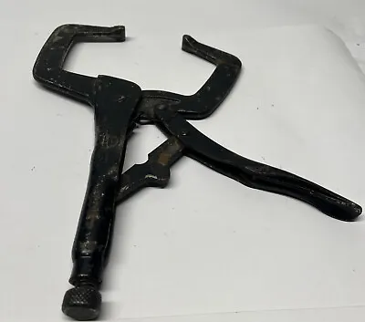 Vintage Petersen Vise Grip Welding Locking Clamp Pliers Dewitt USA 11R • $13.99