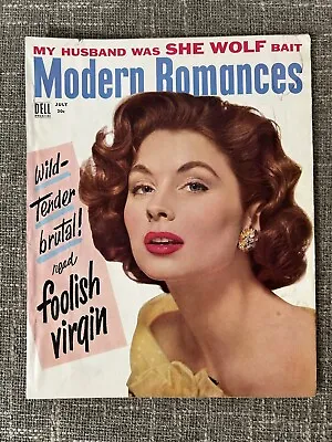 Modern Romances Magazine July 1955 Foolish Virgin Test Tube Baby Stories • $20.19