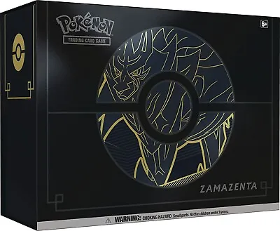 $65 • Buy Pokémon TCG Sword & Shield Elite Trainer Box Plus (Zamazenta) - NEW/SEALED