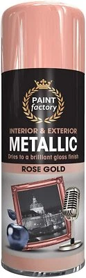 £6.58 • Buy All-Purpose Aerosol Spray Paint Matt Gloss Satin Primer Metal Wood Plastic 400ML