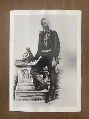 HISTORIC Gen. George Custer Original 1922 Photo Civil War Portrait In Uniform • $125