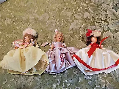 Vtg Hollywood Doll Co. Lot Of 3 Need Restrung • $9.99