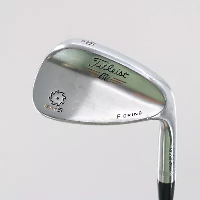 Titleist BV Vokey SM5 Tour Chrome GW Gap Wedge 50 Deg 50.08F Steel RH C-129407 • $70