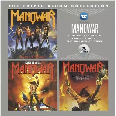 Manowar - Triple Album Collection [New CD] Holland - Import • $15.51