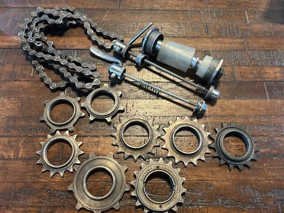 $9.99 • Buy Vintage Bicyclist Parts