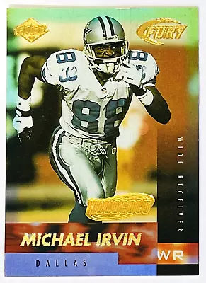 1999 Collector's Edge Fury Hologold #68 - Michael Irvin - (#/50) • $3.25