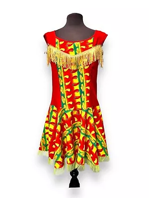 Colourful Mexican Dress Size 10-12 - Ex Hire Fancy Dress Costume Theatre Cosplay • £15