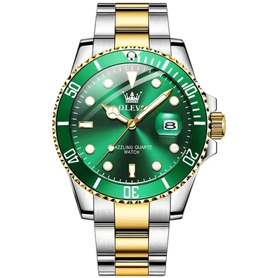 $49.99 • Buy Watch Luminous Calendar Waterproof Green Water Ghost Men's Quartz Watch Trend