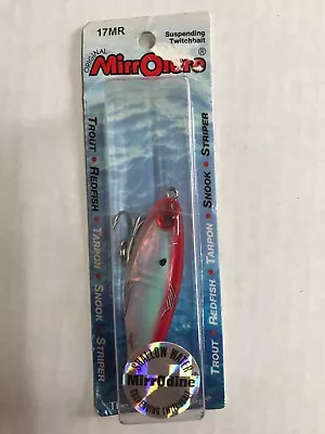 Mirrorlure Suspending Boat Fishing Fish Bait Lure Treble Hooks 17 Series..Choose • $7.95