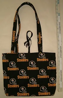 Purse Tote Bag Handmade With NFL Football Teams Fabrics You Pick Fans Handbag • $34.99