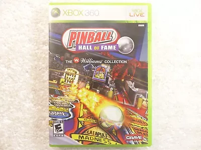 Pinball Hall Of Fame: The Williams Collection (XBOX 360 2009) Game Complete! • $34.95