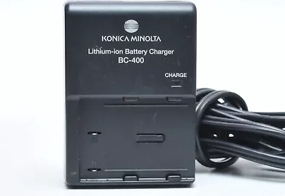 Konica Minolta OEM Battery Charger BC 400 For NP-400 A-7 A5 DiMAGE A1 & A2 • $28