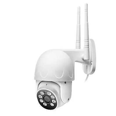 Wireless Dome IP Camera 2MP 1080P Pan Tilt 30m IR Night Vision Alarm Waterproof • £48.47