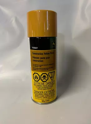 1 Can- John Deere Construction Yellow Spray Paint #TY25627 Backhoe Excavator • $21.50