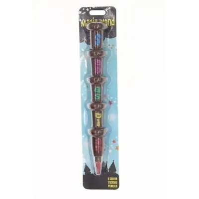 Magic Wand 5 Colouring Stackable Pencils • £3.77