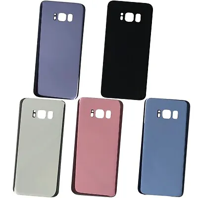 For Samsung Galaxy S8 / S8+ Plus Replacement Back Glass Rear Glass Battery Cover • £4.95