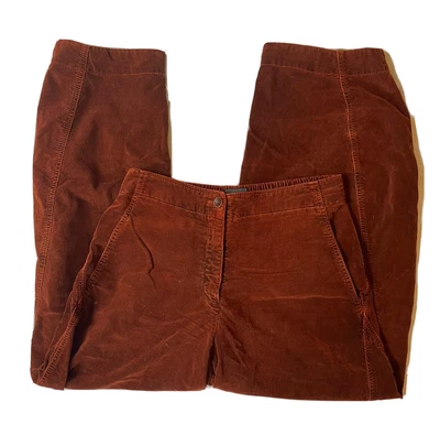 £50 • Buy Oska Red-Brown Fine Corduroy Zazil Parachute Trousers Size 1