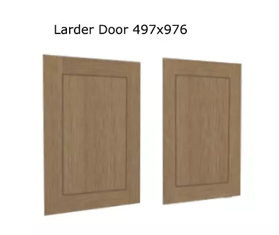 40x New Hygena Shaker OAK Kitchen Utility Larder Cupboard Doors Tall 500 X 976mm • £134.40