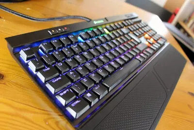 Corsair K70 RGB MK.2 Low Profile Rapidfire Mechanical Gaming Keyboard Cherry MX • £90