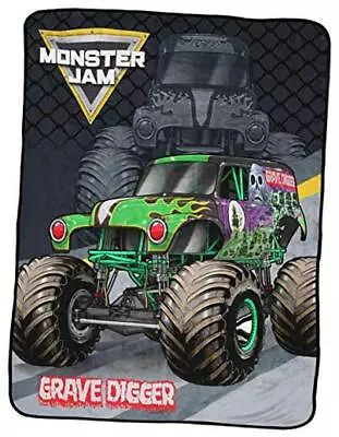  Monster Jam Slash Throw Blanket - Measures 46 X One Size Multi - Monster Jam • $49.03